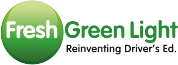 Fresh Green Light Driving School Logo